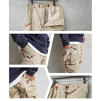 1990\" 米軍実物 デザート３カラーＢＤＵパンツ S-R リップストップ 30 Amazon | 実物 デッドストック 米軍 リップストップ カーゴ